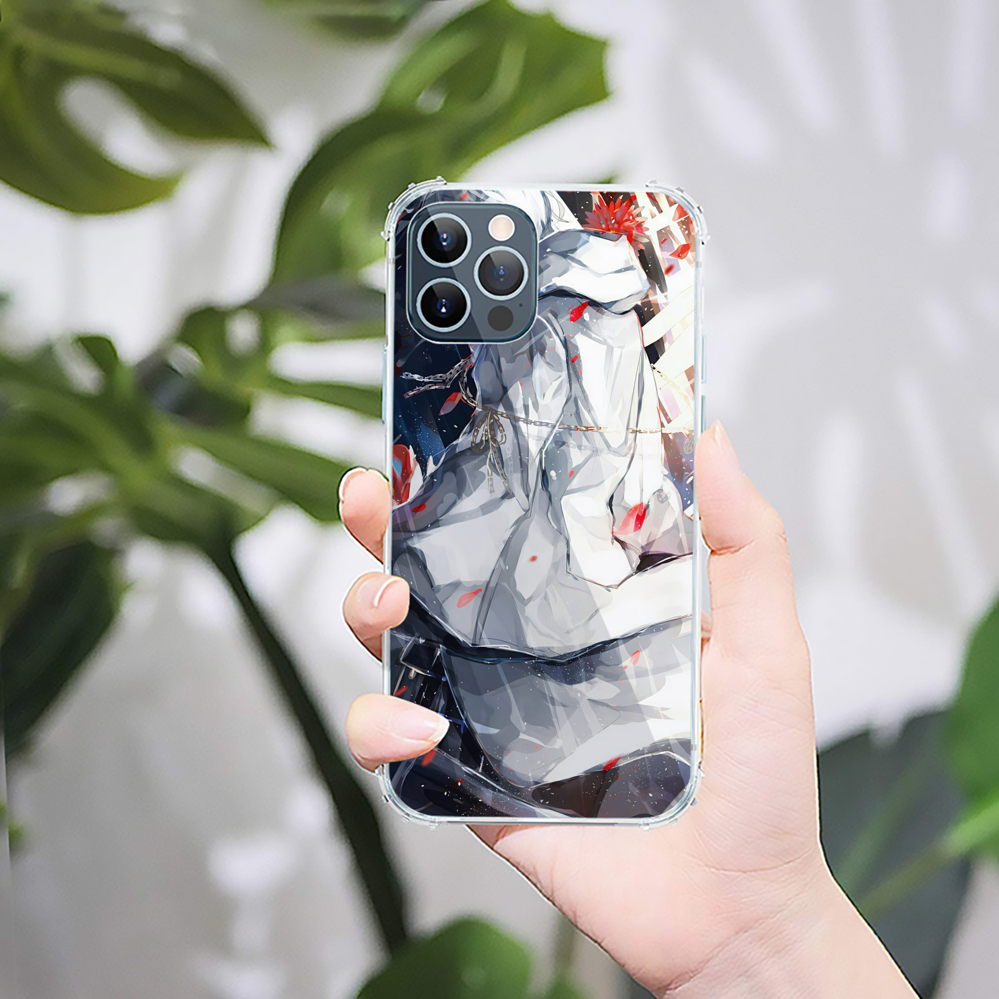 （画像用） 刀剣乱舞 Touken Ranbu 【iPhone 12シリーズ対応】透明スマホケース（クリアソフトケース）